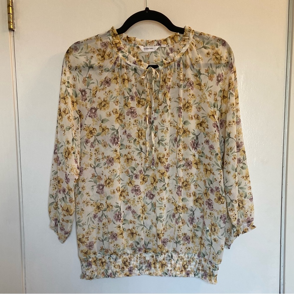 🌼 Floral blouse - EUC